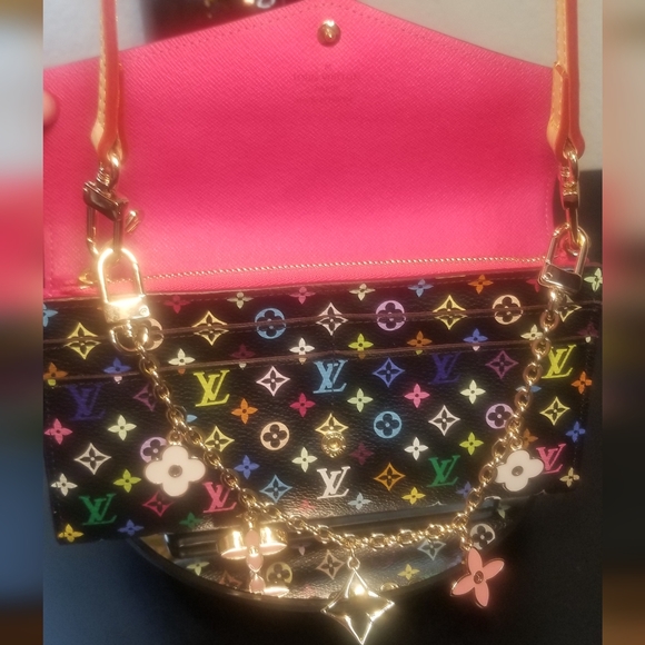 Louis Vuitton Takashi Murakami Sarah Wallet & COA - Picture 12 of 15